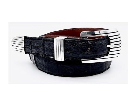 Pat Areias Sterling Silver Southwestern Belt Buckle B28