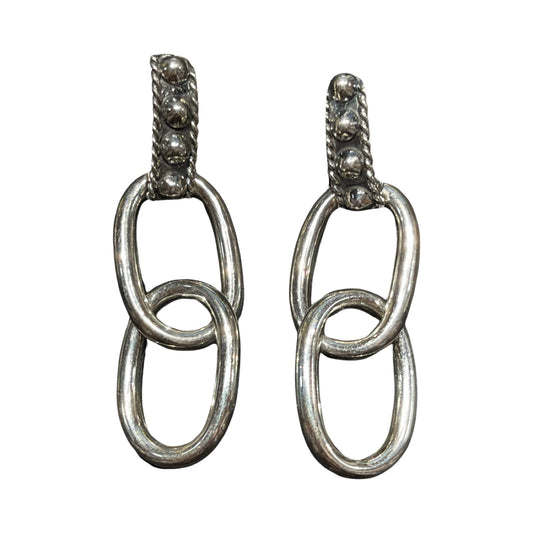 Bar Hoop Earrings