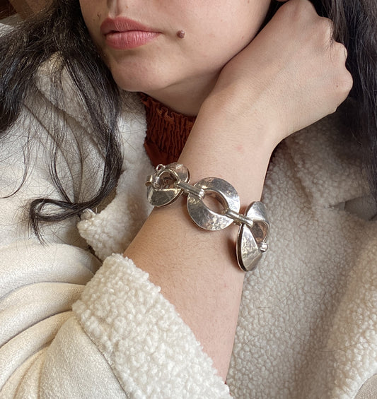 Fortune Cookie Link Bracelet