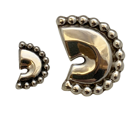 Aztec Half Moon Earrings