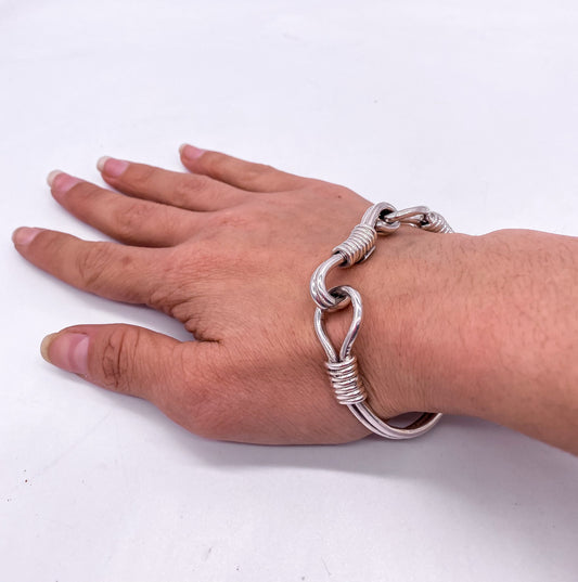 Twisted Wire Hook Bracelet
