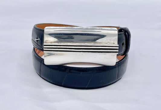 Pat Areias Beyond Classic Sterling Silver Belt Buckle M189