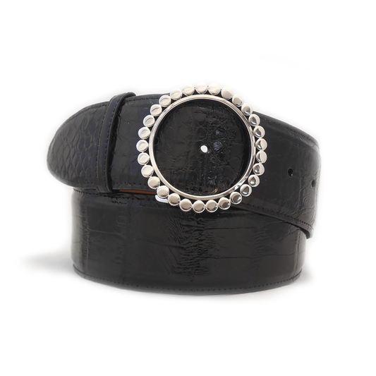 Pat Areias Beyond Classic Sterling Silver Belt Buckle M462