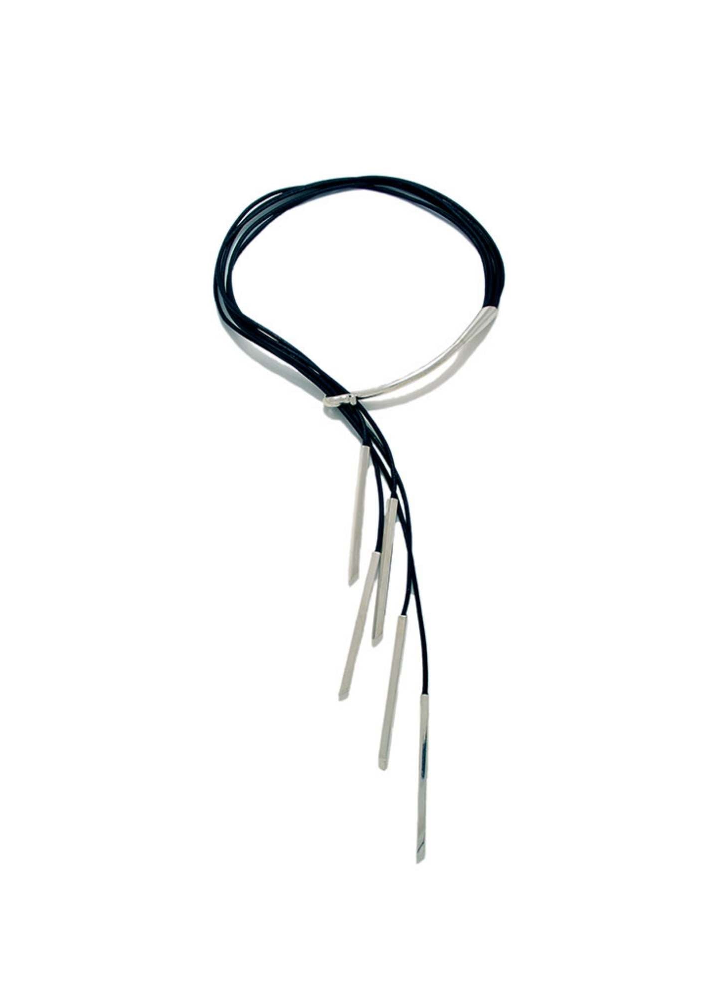 Leather Lariat Necklace