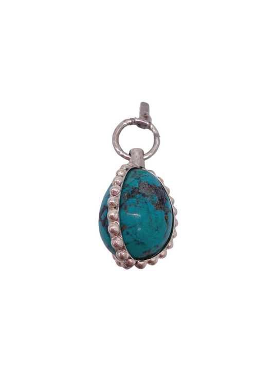 Turquoise Egg Pendant