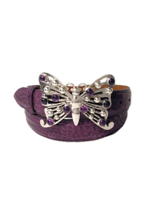 Pat Areias Sterling Silver Butterfly Buckle M363