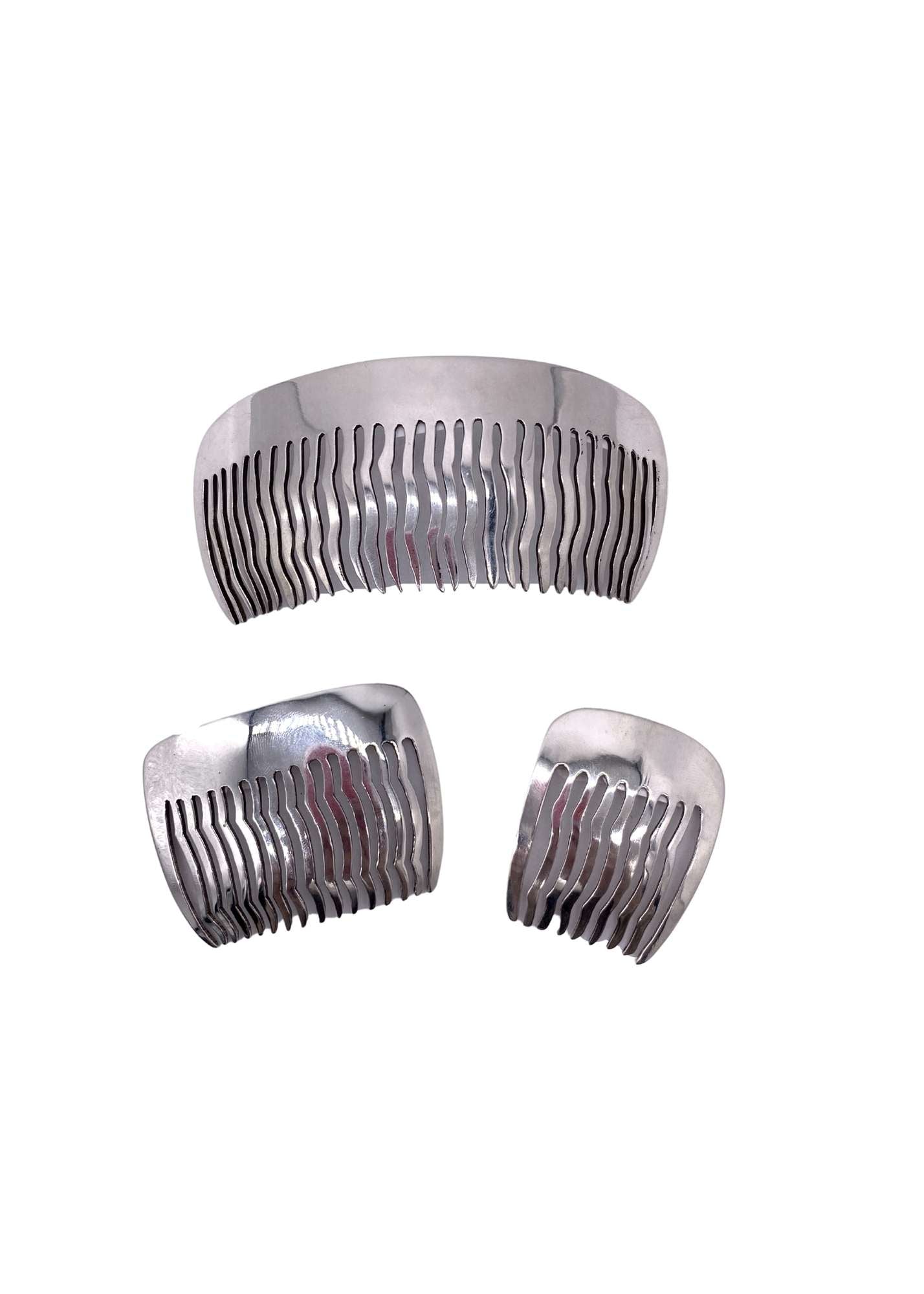 Pat Areias Classic Sterling Silver Hair Comb H03 – Pat  display picture 1