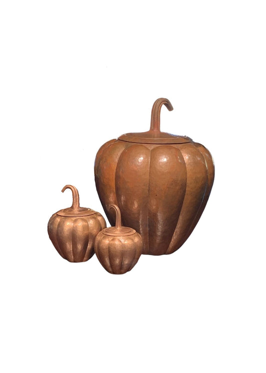 Pat Areias Holloware Pumpkin Set of 3
