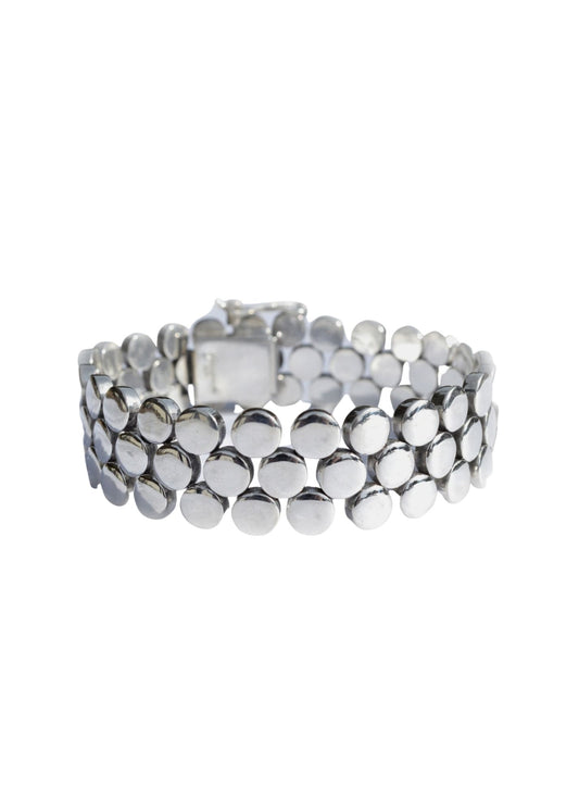 Pat Areias Sterling Silver Dots Bracelet BR511