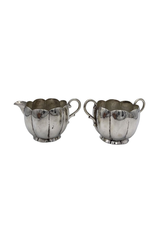 Pat Areias Hand Forged Sugar and Creamer Set SAN01