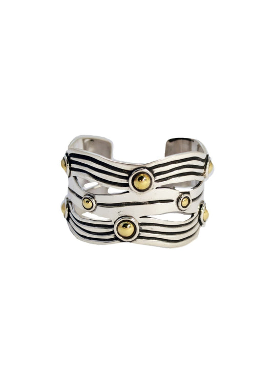 Wave Cuff Bracelet