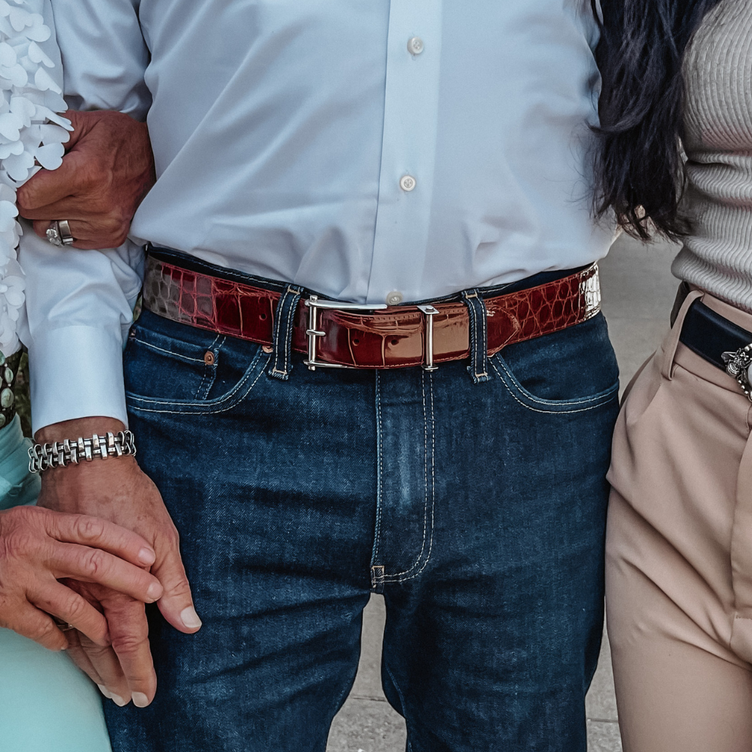 Pat Areias Classic Sterling Silver Belt Buckle B477