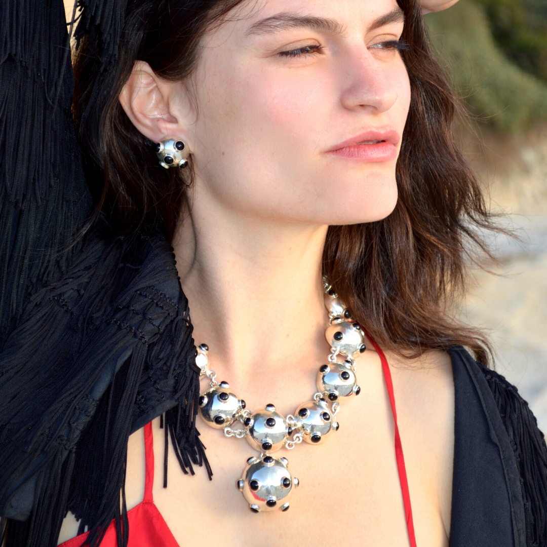 Pat Areias Sterling Silver Necklace N1149