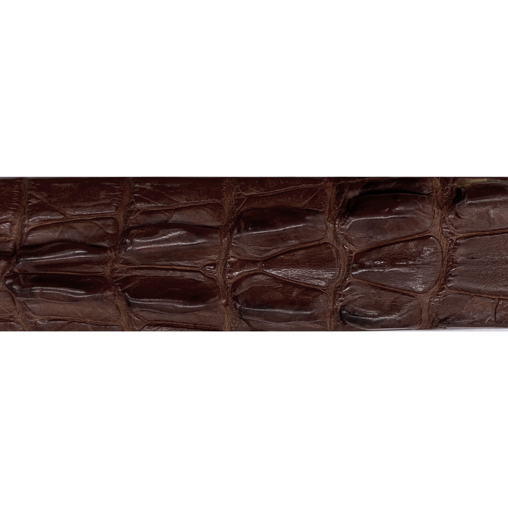 Brown Hornback Belt Strap