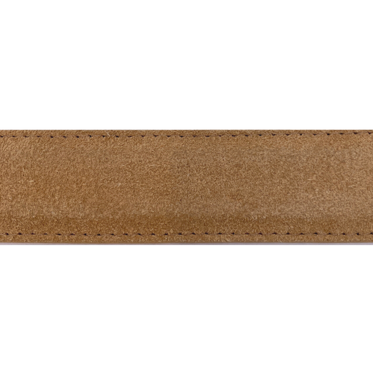 Camel Suede Belt Strap
