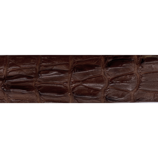 Brown Hornback Belt Strap