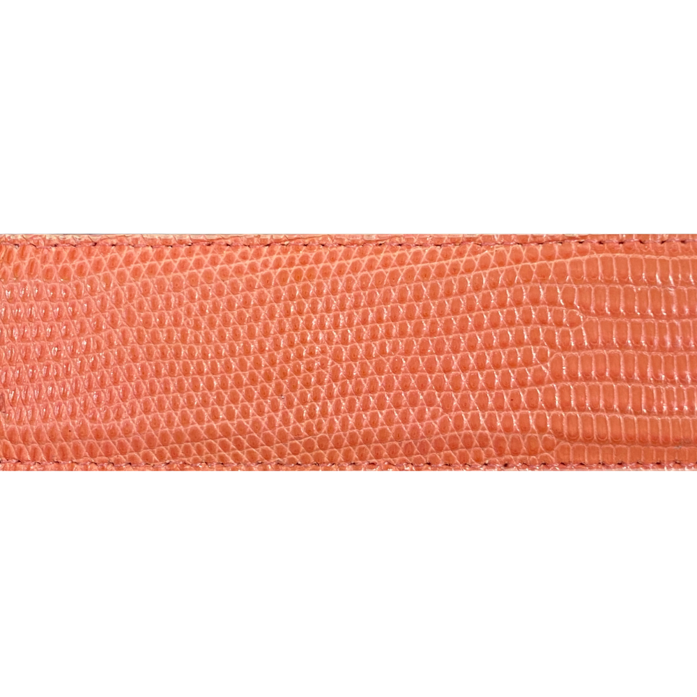 Pink Lizard Belt Strap