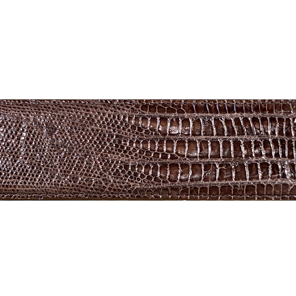 Brown Lizard Belt Strap