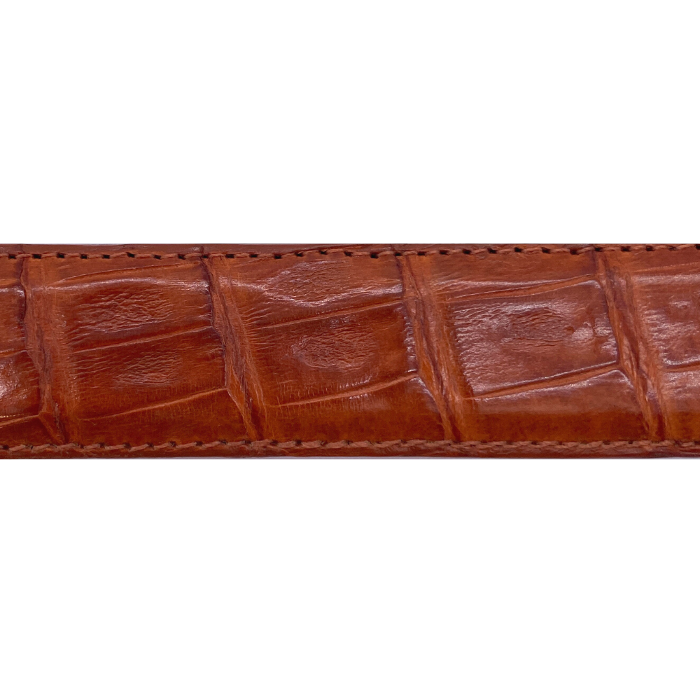Peanut Caiman Belt Strap – Pat Areias Sterling display picture 3