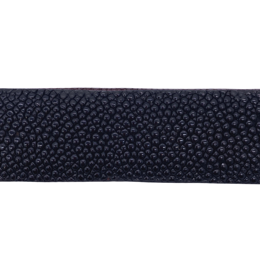 Black Stingray Belt Strap – Pat Areias Sterling display picture 2
