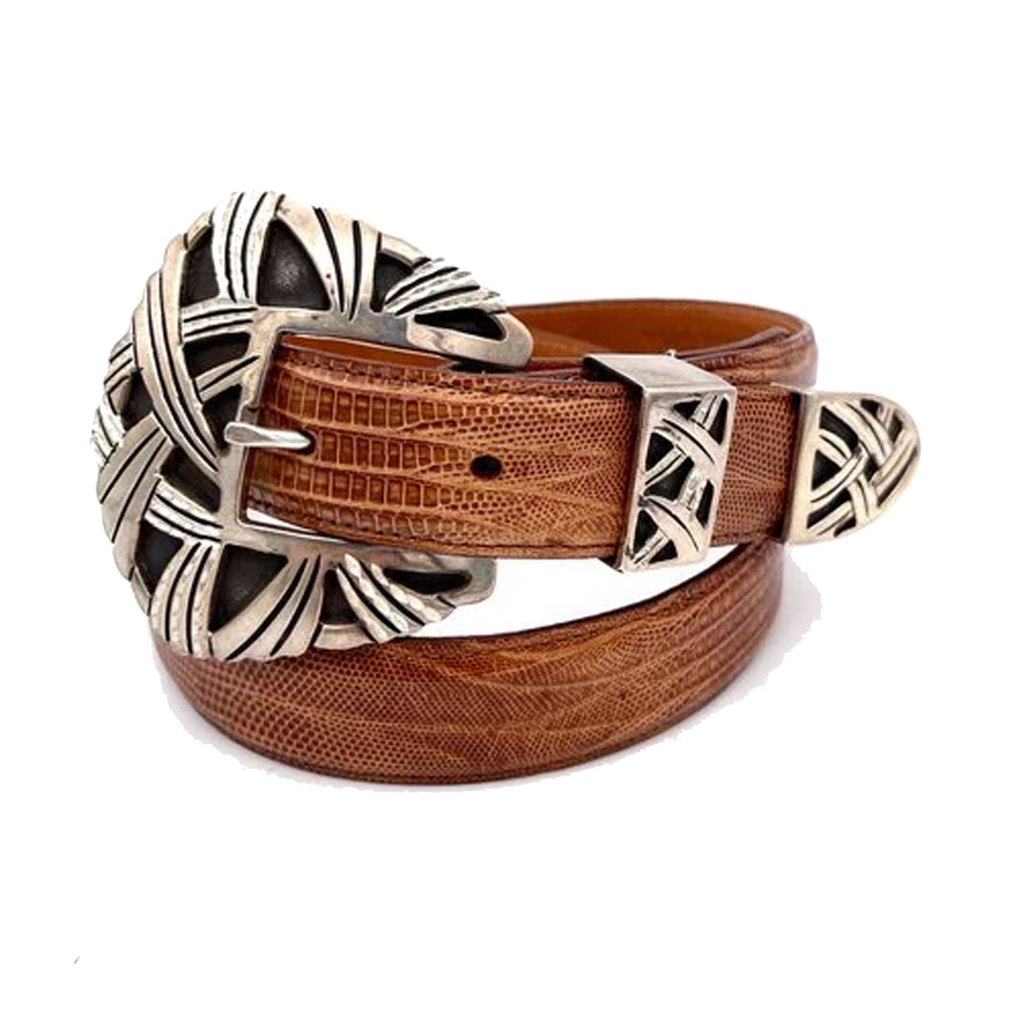 Pat Areias Beyond Classic Sterling Silver Belt Buckle B94