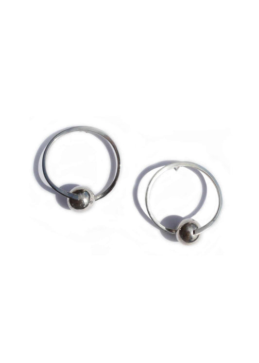 Pat Areias Sterling Silver Celestial Earrings E1150