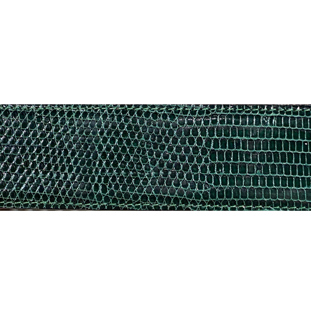 Green Lizard Belt Strap – Pat Areias Sterling