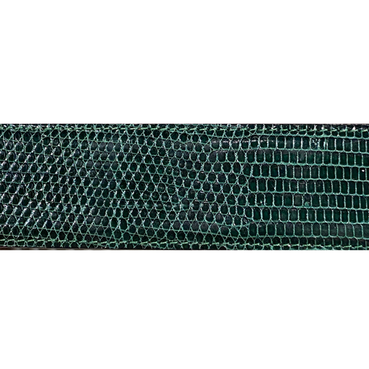 Green Lizard Belt Strap