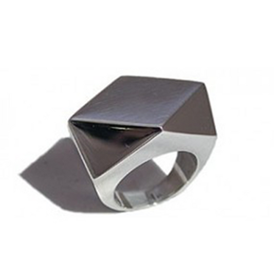 Pat Areias Sterling Silver Geometic Ring R80